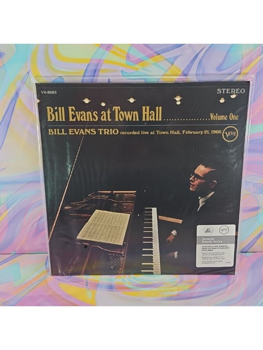 At Town Hall, Vol. 1 by Bill Evans (Record, 2022) New Verve Acoustic Sounds 180g
